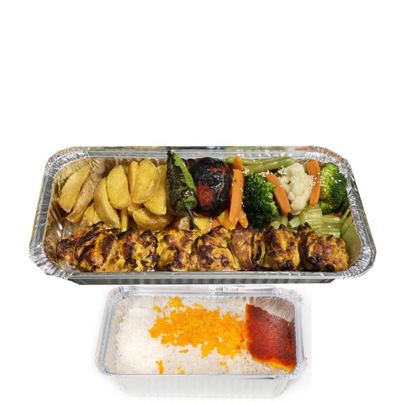 چلو جوجه کباب( ران بادورچین)