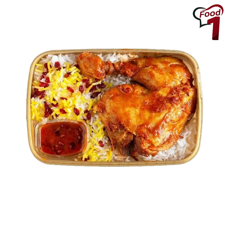 چلو مرغ مشهدی